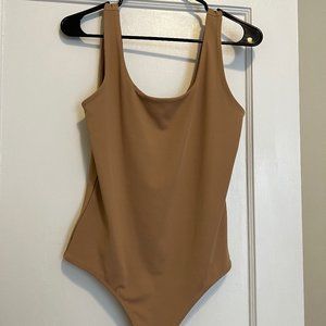 NWT Express Tan Body Contour Bodysuit